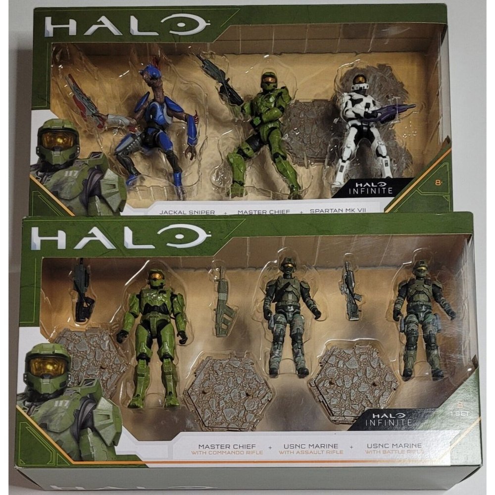 Halo Infinite Action Figure Bundle